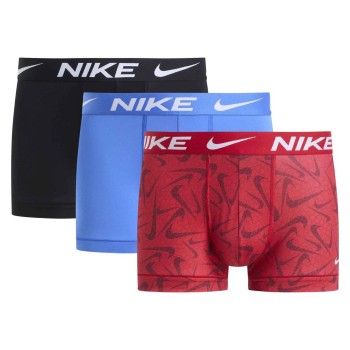 Nike 3P Everyday Essentials Micro Trunks Blå nylon Medium Herre