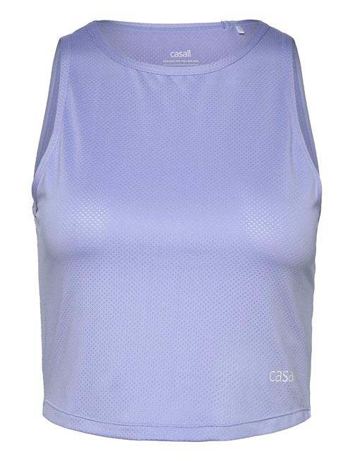 Casall | Laser Mesh Crop Top | M