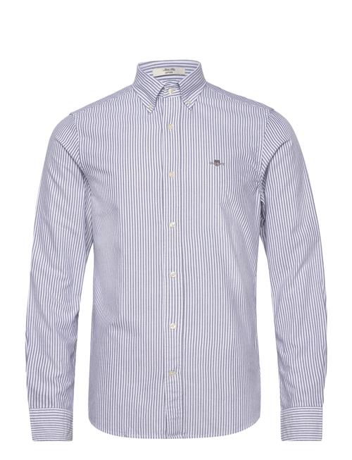 GANT | Slim Classic Oxford Stripe Shirt | L