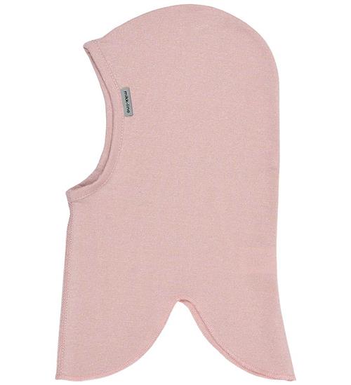 Mikk-Line Elefanthue - Viskose - 1 Lags - Pale Rose m. Glimmer