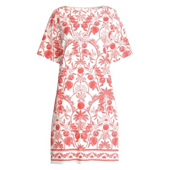 Calida Short Sleeve Nightdress Laksrosa bomuld Medium Dame