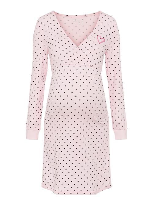 VIVANCE Natskjorte 'Dreams'  lyserød / lys pink / sort