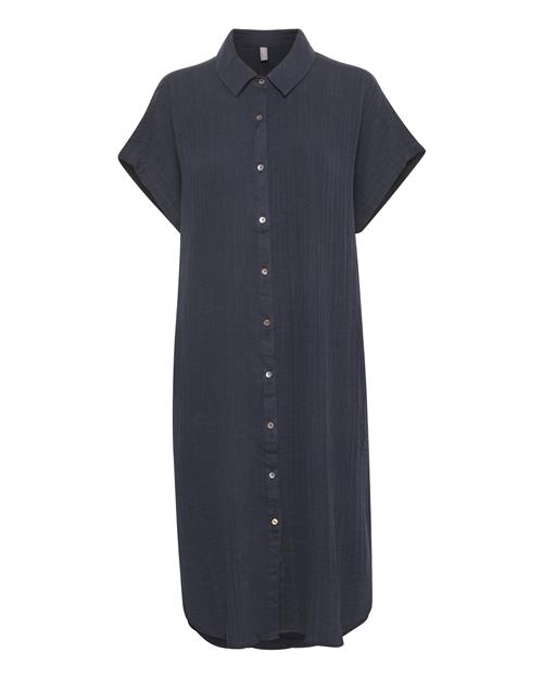 CULTURE Kjole  marin