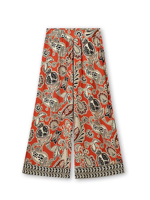 Gisela Bukser  orange / sort