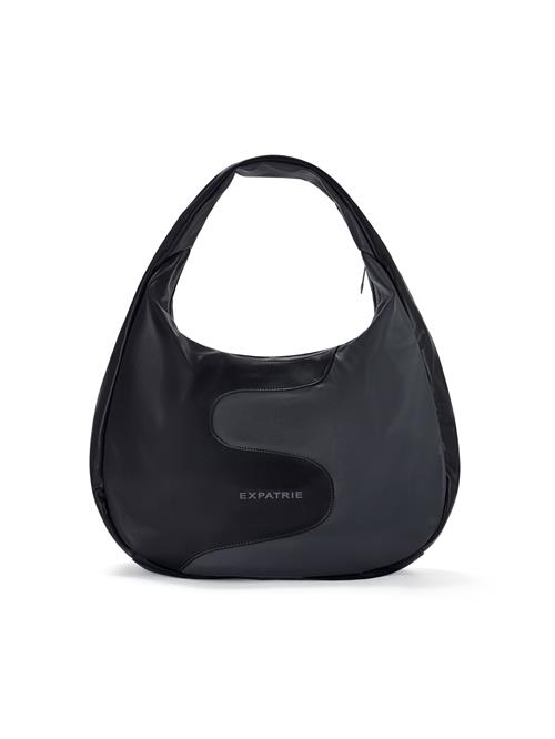 Expatrié Skuldertaske 'Lina'  antracit / sort