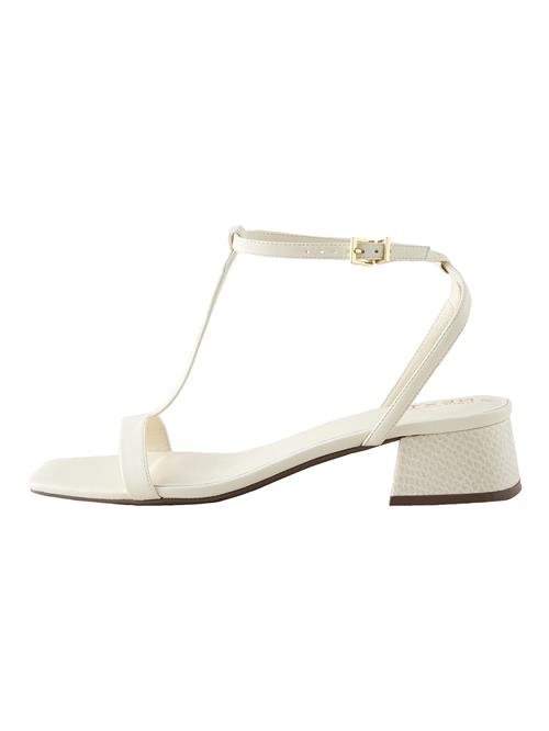 Next Sandaler med rem  uldhvid