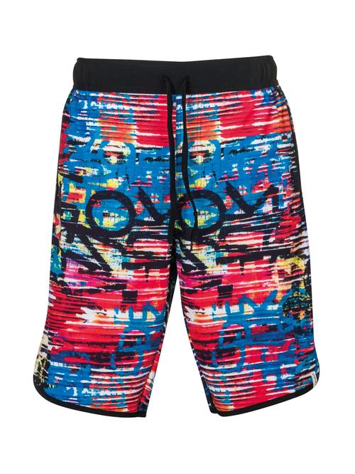 wavebreaker Badeshorts  blå / rød / sort / hvid
