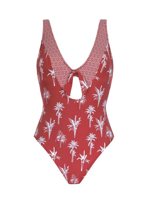 OLYMPIA Badedragt  rød / hvid