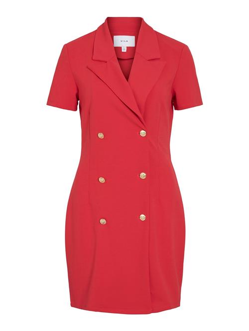 VILA Kjole  rød
