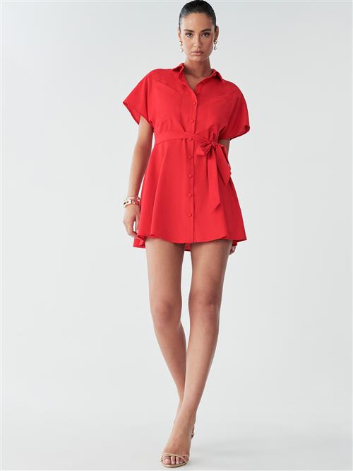 BWLDR Blusekjole 'Lori'  rød