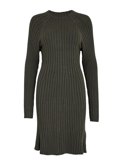 Peppercorn Strikkjole 'Anna'  mørkegrøn