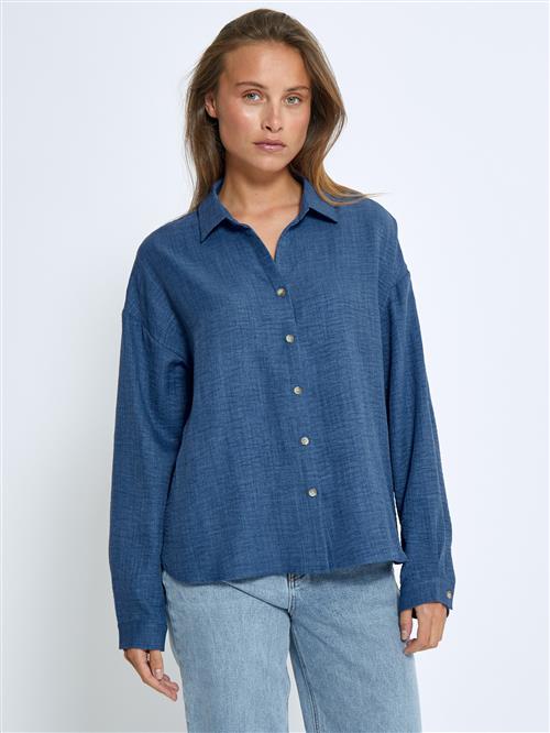 Peppercorn Bluse 'Gaby'  blå-meleret