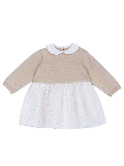 Chicco Kjole  beige / gul / hvid