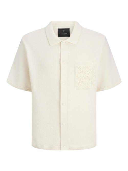 JACK & JONES Skjorte 'JPRSUMMER'  uldhvid