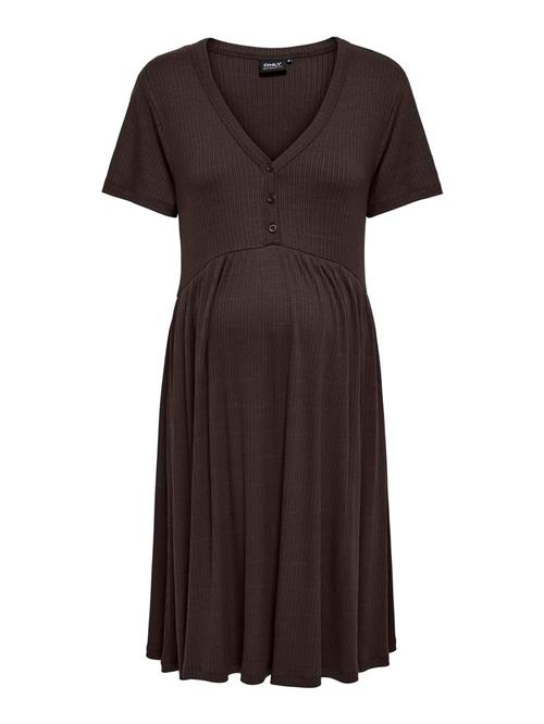 Only Maternity Kjole 'OLMCamoni'  choko