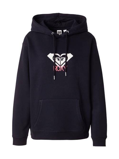 ROXY Sweatshirt 'Surf Stocked Brushed Art'  lyserød / sort / hvid