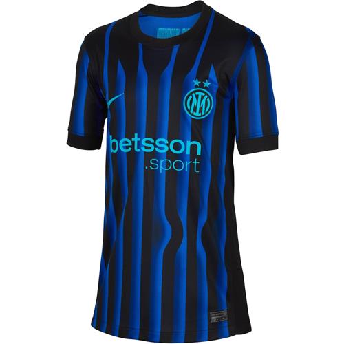 NIKE Funktionsskjorte 'Inter Mailand 25-26 Heim'  turkis / indigo / natblå / sort