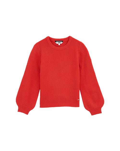 WE Fashion Pullover  rød / neonrød