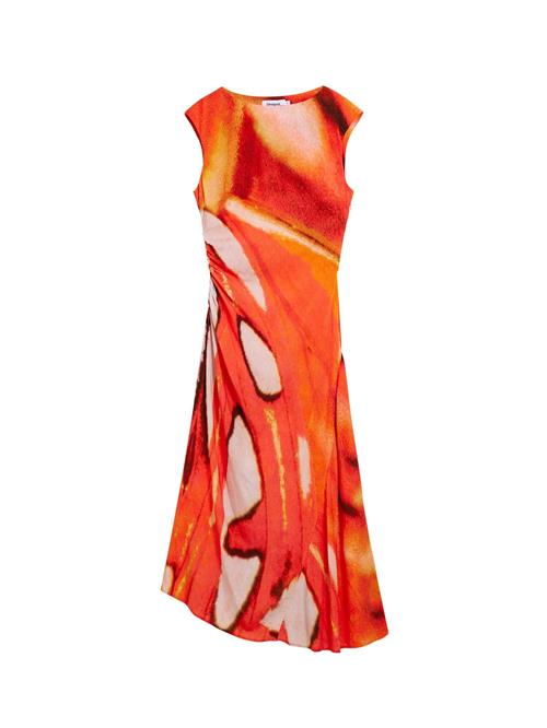 Desigual Kjole  creme / orange