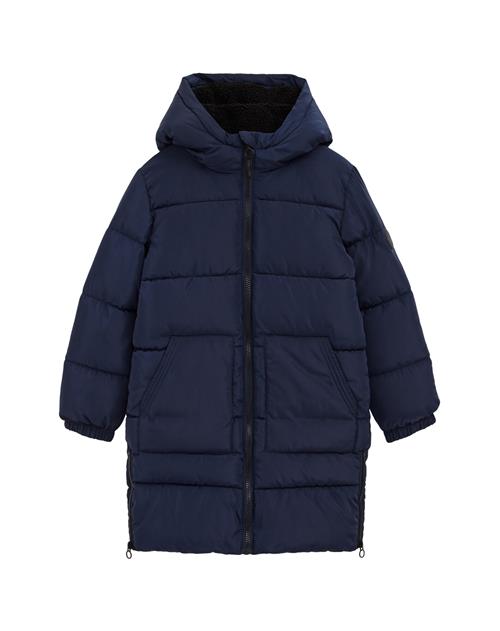 WE Fashion Overgangsjakke  mørkeblå / sort