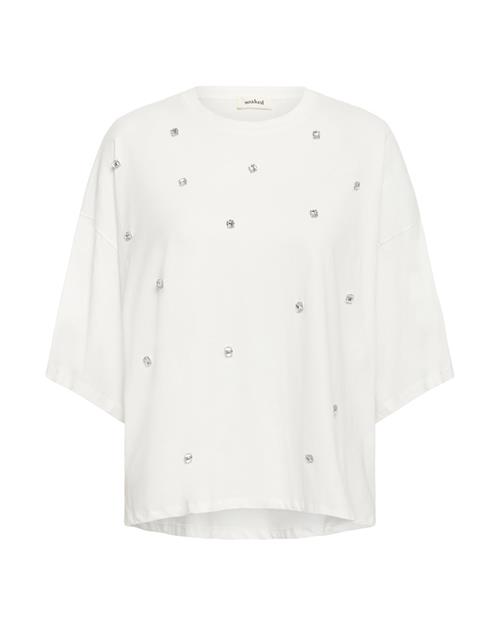 SOAKED IN LUXURY Shirts 'SLAfshan'  hvid