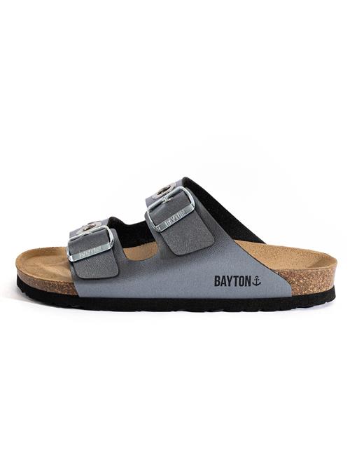 Bayton Pantoletter 'JANNY'  grå / sort