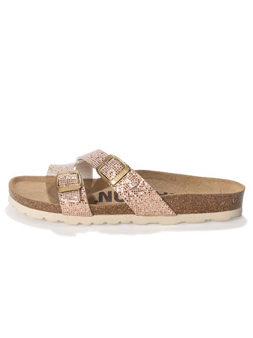 Bayton Pantoletter 'CLEO'  brun / pink