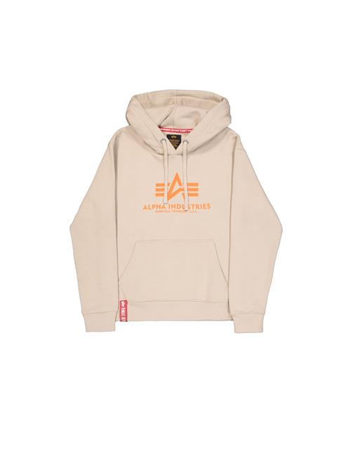 ALPHA INDUSTRIES Sweatshirt  beige / orange