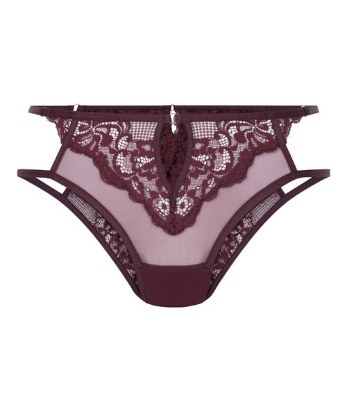 Hunkemöller Panty 'Cinnamon'  bordeaux