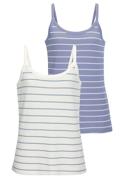 VIVANCE Overdel  blå / hvid