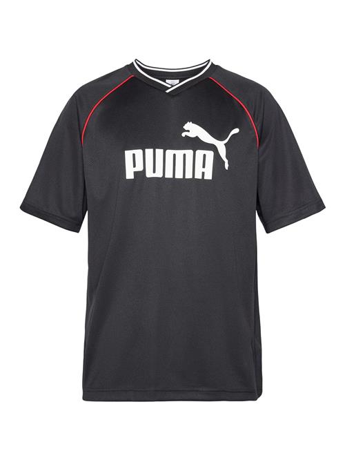 PUMA Funktionsskjorte 'Essentials'  rød / sort / hvid