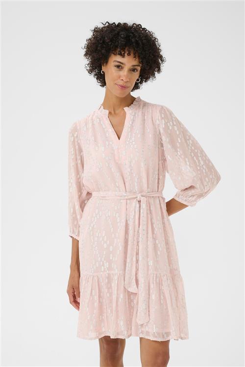 Part Two Kjole 'TANNIEPW'  lyserød / pastelpink / sølv