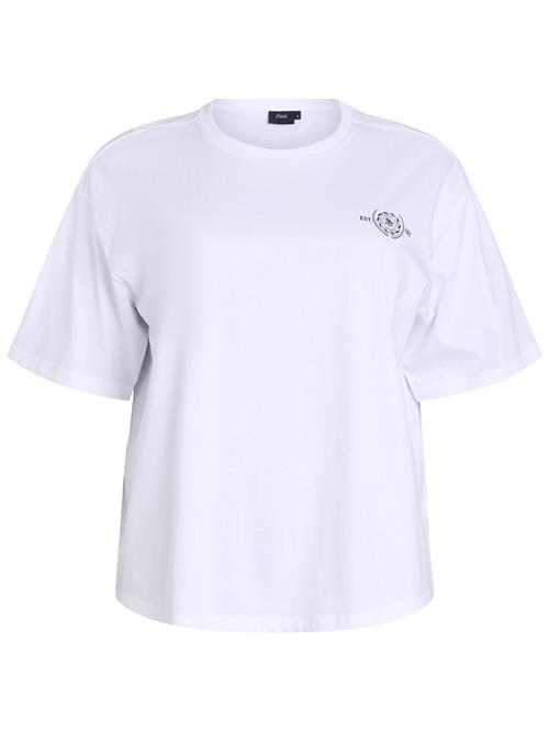 Zizzi Shirts  sort / hvid