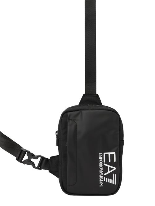 EA7 Emporio Armani Skuldertaske  sort / hvid
