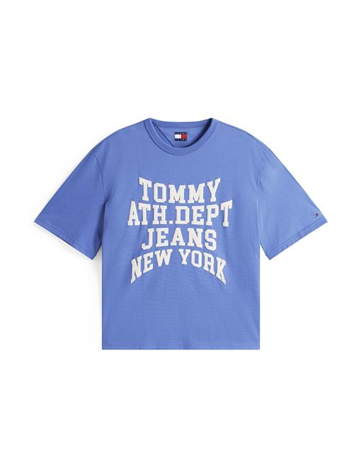 Tommy Jeans Bluser & t-shirts '90S VARSITY'  royalblå / hvid