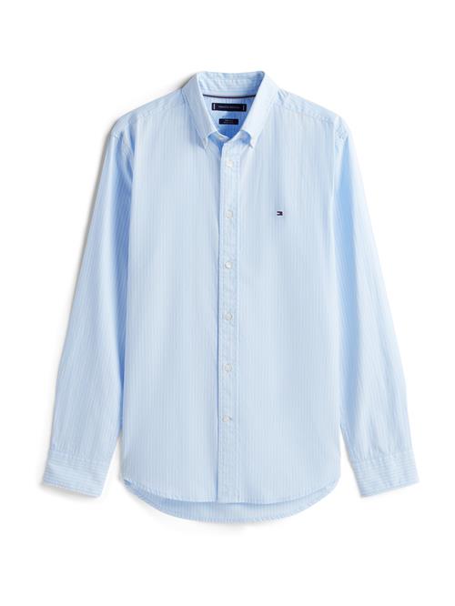TOMMY HILFIGER Skjorte  lyseblå / hvid