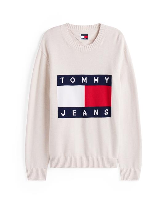 Tommy Jeans Pullover  marin / mørkerød / hvid / uldhvid