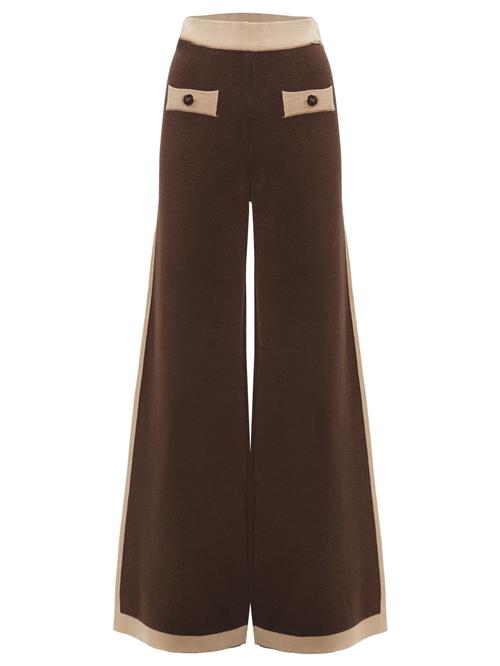 Influencer Bukser  beige / brun