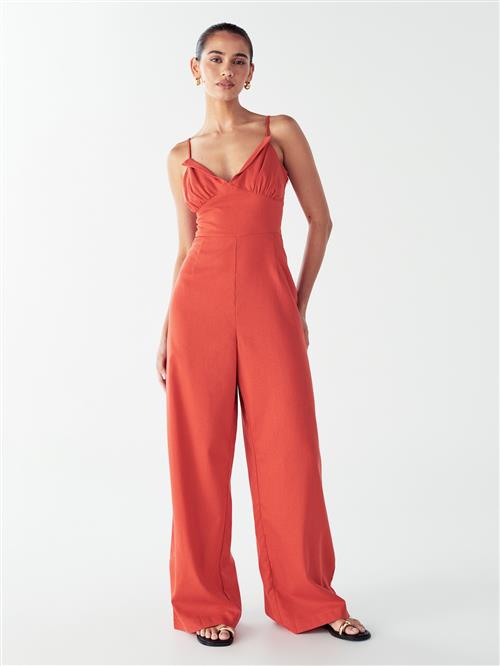 Willa Jumpsuit 'PALMS JUMPSUIT'  beige