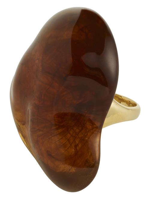 Pilgrim Ring 'Lian'  brun / guld