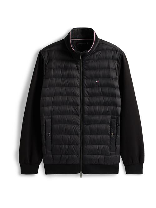 TOMMY HILFIGER Overgangsjakke 'ESS'  sort