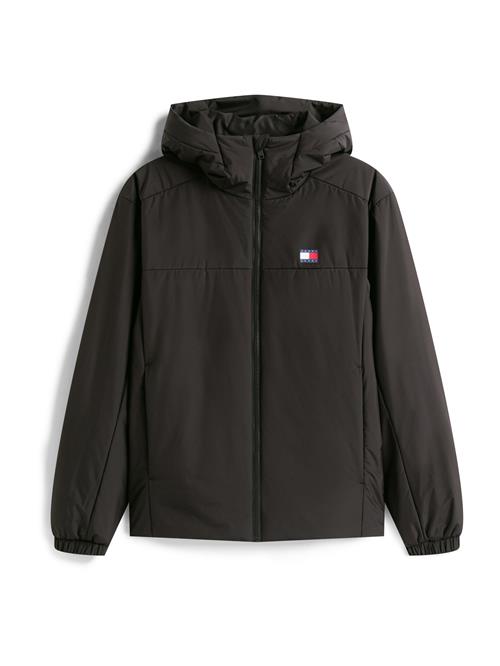 Tommy Jeans Overgangsjakke  rød / sort / hvid