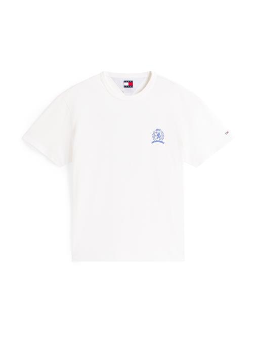 Tommy Jeans Bluser & t-shirts 'PLAY'  ecru / blå / rød