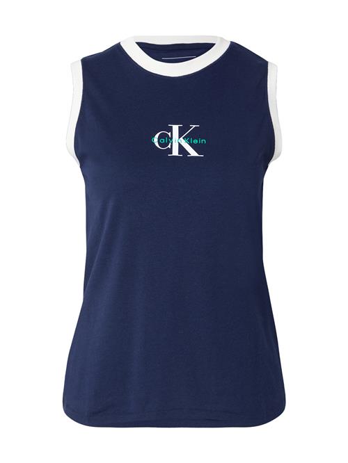 Calvin Klein Jeans Overdel  navy / turkis / hvid