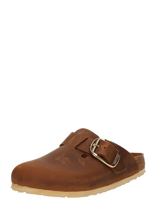 BIRKENSTOCK Pantoletter 'Boston'  cognac
