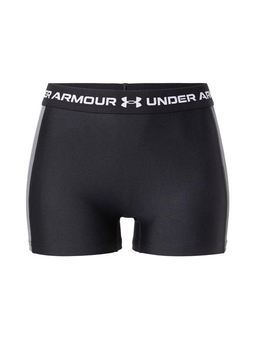 UNDER ARMOUR Sportsbukser  grå / sort / hvid