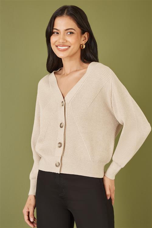 Yumi Cardigan  beige