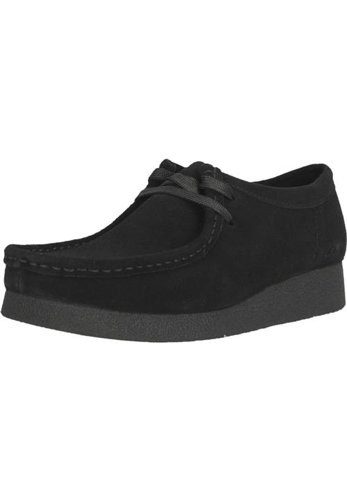 CLARKS Snøresko 'Wallabee'  sort
