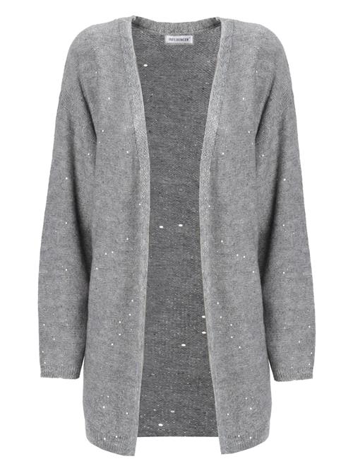 Influencer Cardigan  grå
