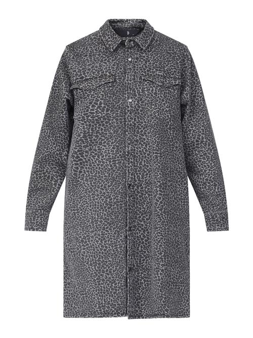 SISTERS POINT Blusekjole 'ONEA'  grå / taupe / sort